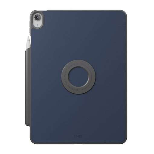 Uniq Rovus Series Magnetic 360 Rotating Case for iPad (A16/10th Gen) - Navy Blue - Image 4