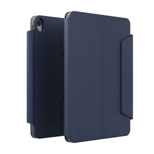 Uniq Rovus Series Magnetic 360 Rotating Case for iPad Air 11 (M2-M3) iPad Air 10.9 (4th/5th Gen) - Navy Blue - Image 2