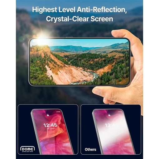 Whitestone [Dome Glass] Anti-Reflection Privacy Screen Protector For Samsung Galaxy S25 Edge – 1 Pack - Image 5