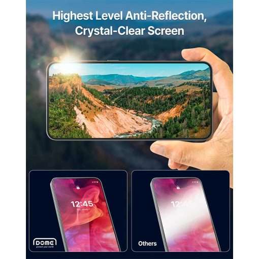 Whitestone [Dome Glass] Anti-Reflection Screen Protector For Samsung Galaxy S25 Edge – 1 Pack - Image 2