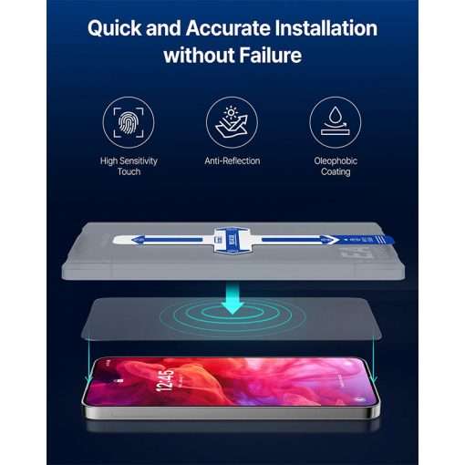 Whitestone [Dome Glass] Anti-Reflection Screen Protector For Samsung Galaxy S25 Edge – 1 Pack - Image 3