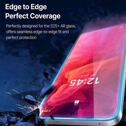 Whitestone [Dome Glass] Anti-Reflection Screen Protector For Samsung Galaxy S25 Edge – 1 Pack - Image 4