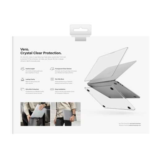 UNIQ Vero Series Case for MacBook Air 15″ (M2-M4) (2023) – Clear - Image 8