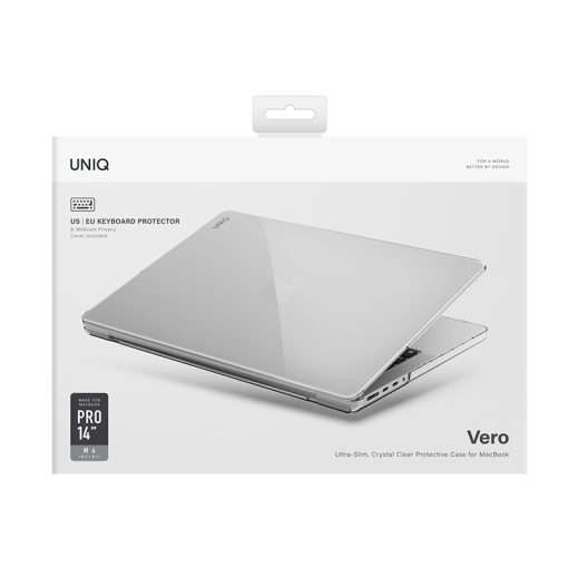 UNIQ Vero Series Case for MacBook Pro 14" (M1-M4) (2021) –  Clear - Image 8