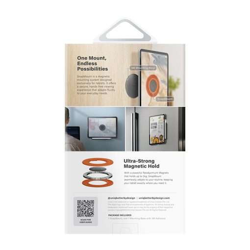 Uniq Snapmount Universal Magnetic MagSafe Mount Kit - Orange - Image 6