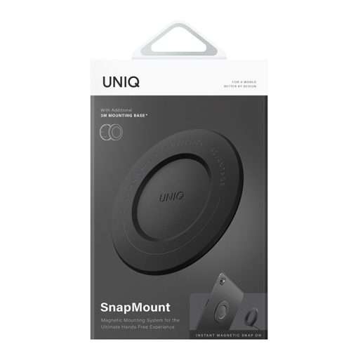 Uniq Snapmount Universal Magnetic MagSafe Mount Kit - Black - Image 4