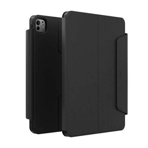 Uniq Rovus Series Magnetic 360 Rotating Case for iPad Pro 13 (M4) - Black - Image 6