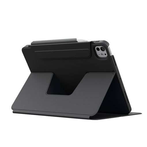 Uniq Rovus Series Magnetic 360 Rotating Case for iPad Pro 13 (M4) - Black - Image 3