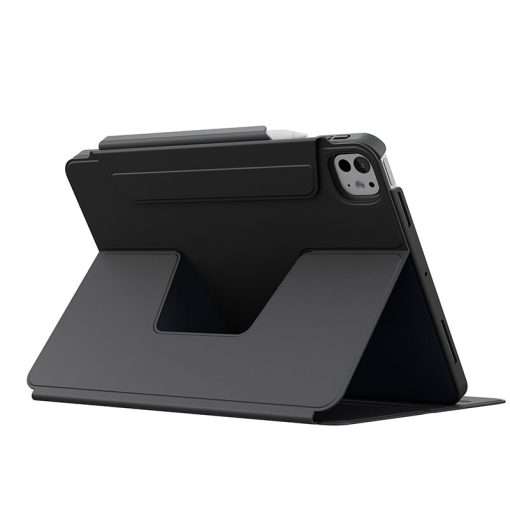 Uniq Rovus Series Magnetic 360 Rotating Case for iPad Pro 11 (M4) - Black - Image 3
