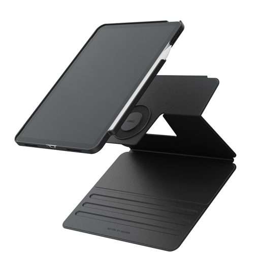 Uniq Rovus Series Magnetic 360 Rotating Case for iPad Air 11 (M2-M3) iPad Air 10.9 (4th/5th Gen) - Black - Image 5