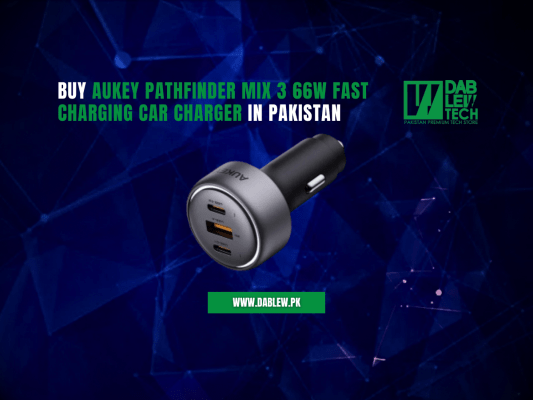 Buy Aukey Pathfinder Mix 3 66W Fast Charging Car Charger in Pakistan