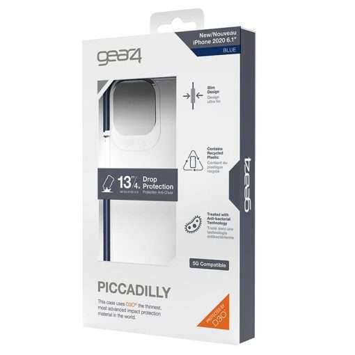 GEAR4 D3O Piccadilly Phone Case for iPhone 12/12 Pro - Blue - 840056128026 - Image 10