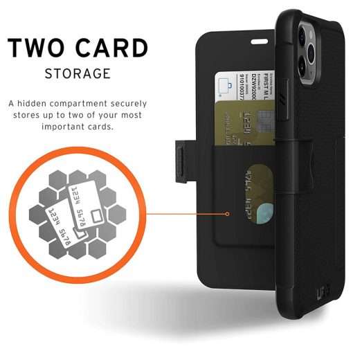 UAG Metropolis Phone Case for iPhone 11 Pro Max - Black - Image 5