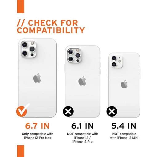 UAG Pathfinder SE Magsafe Compatible Phone Case for iPhone 12 Pro Max – Forest Camo - Image 9