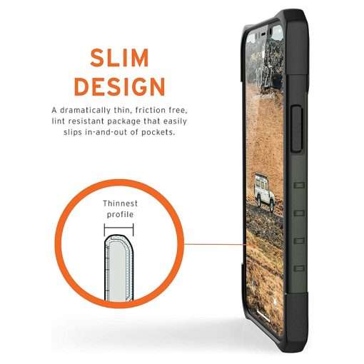 UAG Pathfinder SE Magsafe Compatible Phone Case for iPhone 12 Pro Max – Forest Camo - Image 6