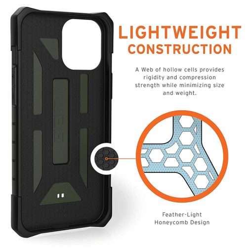 UAG Pathfinder SE Magsafe Compatible Phone Case for iPhone 12 Pro Max – Forest Camo - Image 5
