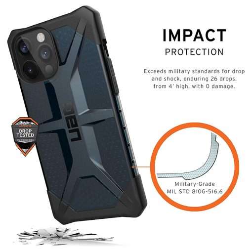 UAG Plasma Phone Case for iPhone 12 Pro Max – Ice - Image 8