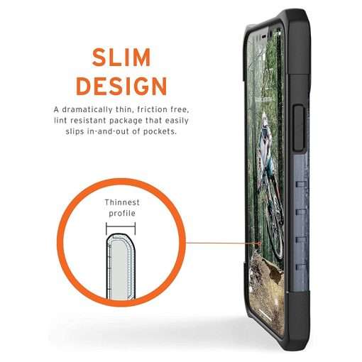 UAG Plasma Phone Case for iPhone 12 Pro Max – Ice - Image 6