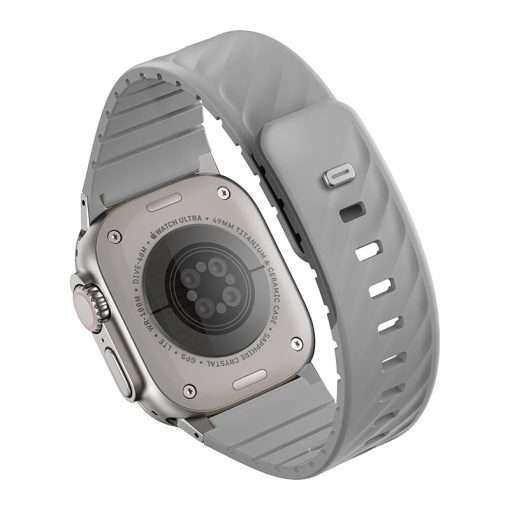 Uniq Fluo Straps for Apple Watch Series 1-10, SE/SE2 and Watch Ultra (40-49mm) - Grey - Image 2