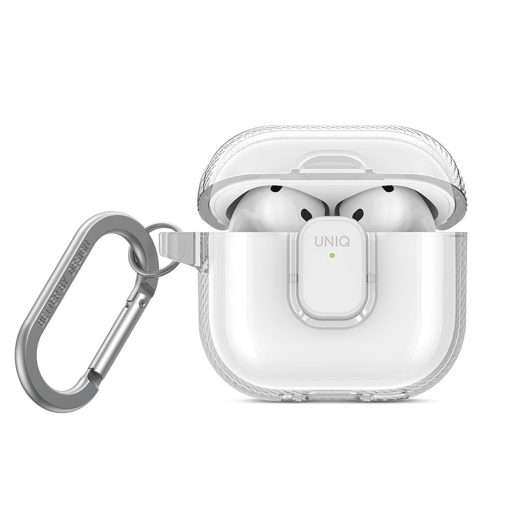 Uniq Glase Pro Lock Case for AirPods 4th Gen – Clear